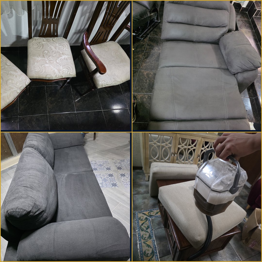 Limpieza profunda de colchones, salas, alfombras y sillones